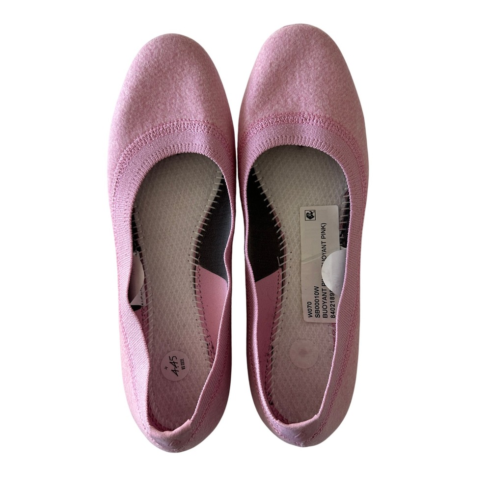 Allbirds Women's Tree Breezer Size 7 W7 Buoyant Pink Wool Flats Slip On Shoes